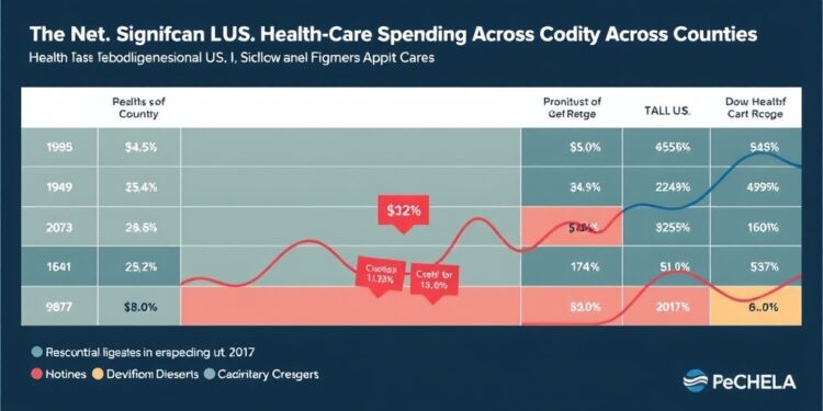 new-study-uncovers-significant-disparities-in-us.-health-care-spending-across-counties