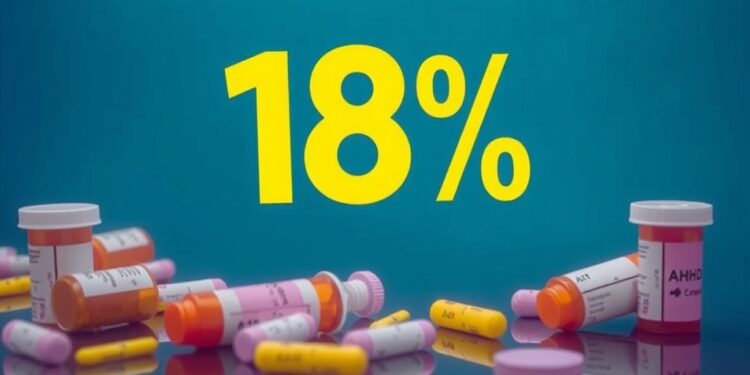 post-pandemic-surge:-adhd-prescription-rates-in-england-increase-by-18%-annually
