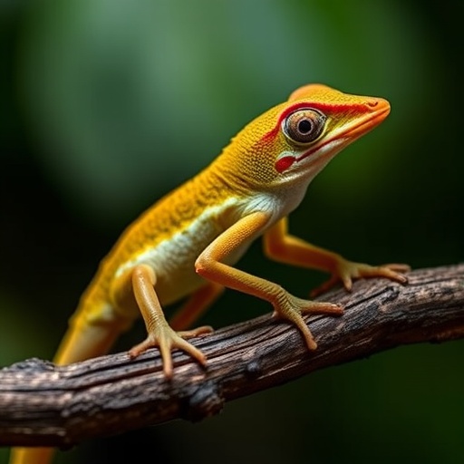 genetics-behind-slender-anole’s-colorful-dewlap