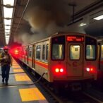 subway-fire-evacuation:-retrograders-and-avoidance-effects