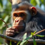 for-apes,-what’s-out-of-sight-stays-on-their-mind