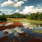 ancient-carbon-emitted-from-peatland-lakes-in-the-congo-basin