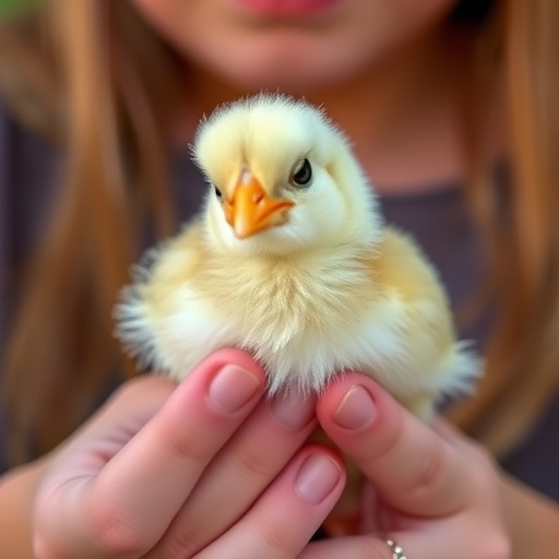 study-finds-human-touch-boosts-chick-happiness,-leaving-them-feeling-egg-stra-joyful