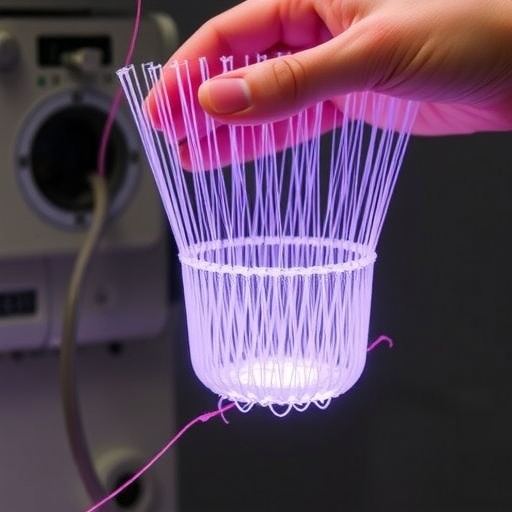 high-throughput-ac-electrospinning-enables-nanofibrous-yarn-fabrication