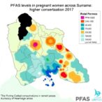 pfas-levels-in-pregnant-women-across-suriname:-higher-concentrations-in-remote-areas