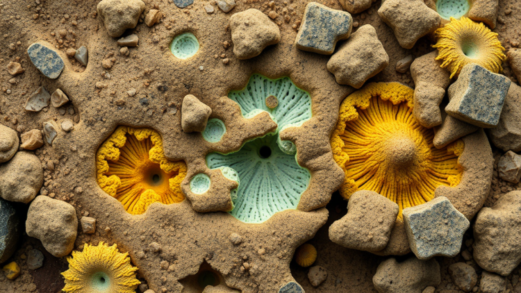 fungal-partners-supercharge-cyanobacteria-to-bind-toxic-mine-sand-into-living-crusts
