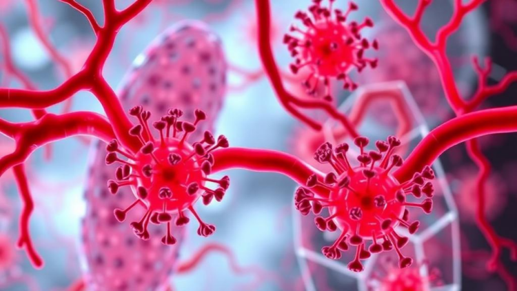 immune-cells-cluster-around-blood-vessels-to-predict-lung-cancer-immunotherapy-success