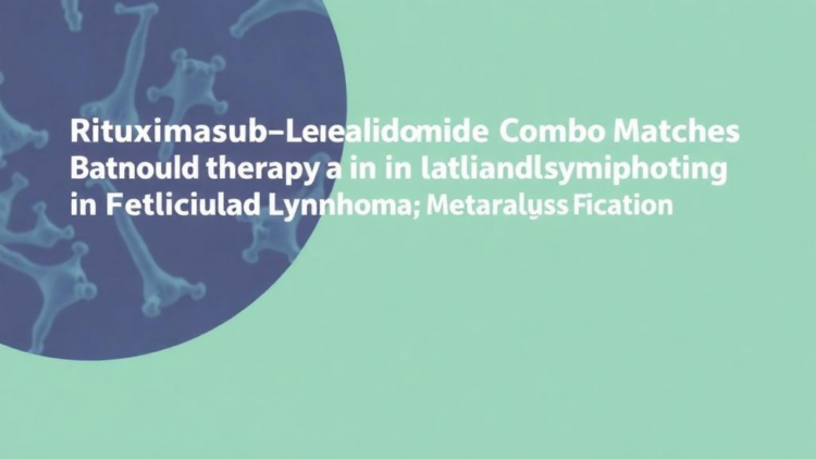 rituximab-lenalidomide-combo-matches-standard-therapy-in-follicular-lymphoma,-meta-analysis-finds