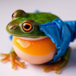 frog-egg-byproduct-inspires-smart-food-wrap-that-changes-color-as-food-spoils