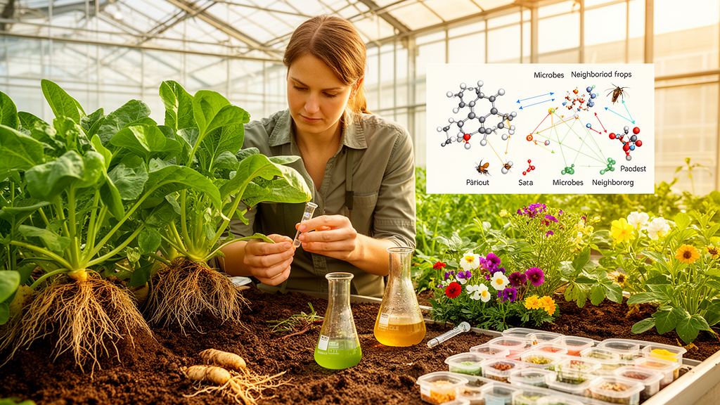 review-maps-how-plant-chemistry-shapes-interactions-in-agriculture