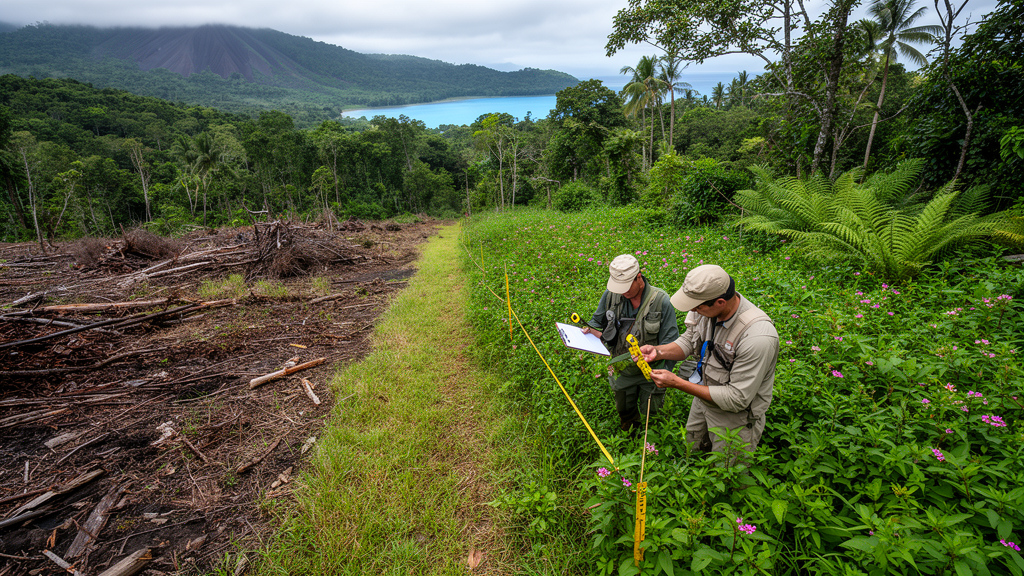 two-year-subtropical-island-survey-links-habitat-and-disturbance-to-invasive-plants