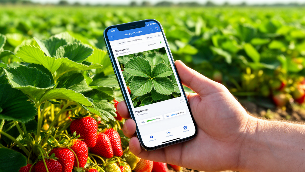 smartphone-ai-app-guides-strawberry-nitrogen-fertigation-from-leaf-photos-alone